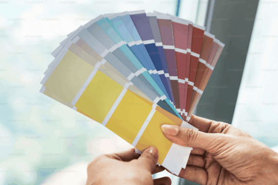 Couleurs en teintes sur mesure