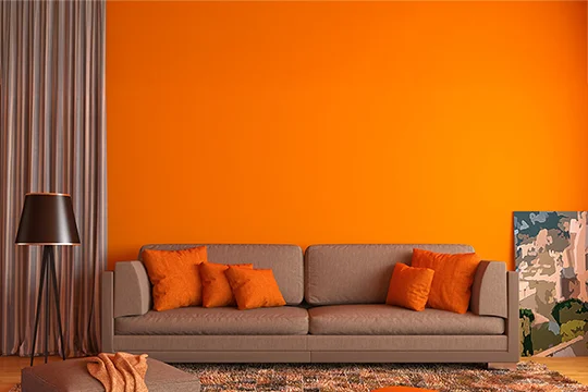 Peinture murale mate